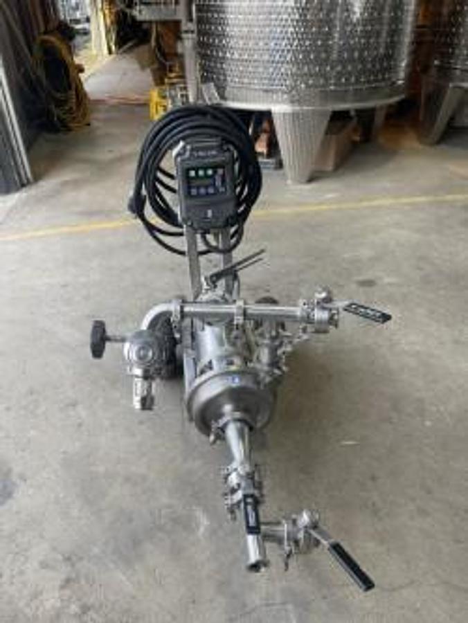 Used (1) Available - Used 2HP Sanitary Centrifugal Pump with VFD and Cart