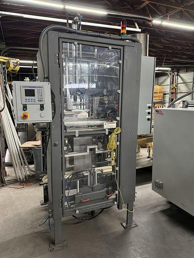 Used Used Pearson Packaging 4/6 Pack carrier erector and stuffer line