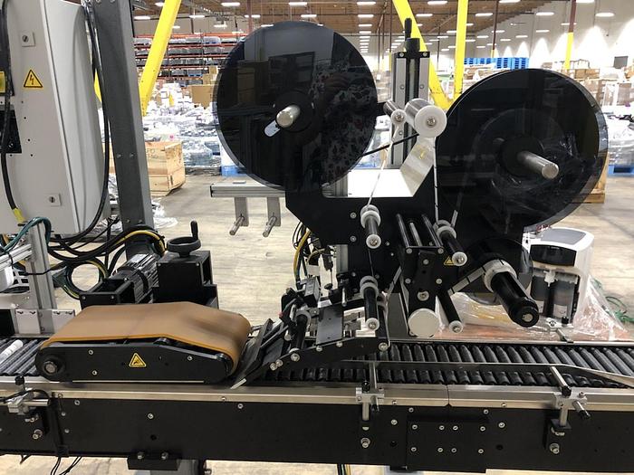 Used Southeern California Packaging Co. ST 1100 Tube Labeler