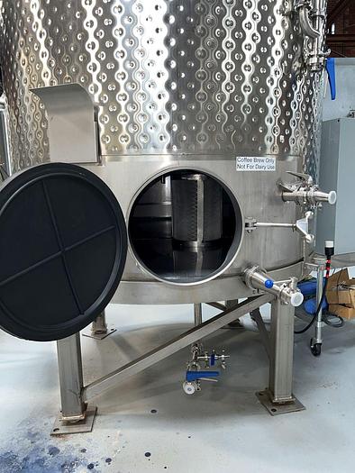 Used Used 40 bbl (1200 Gal) Coffee Works Cold Brew Brewhouse