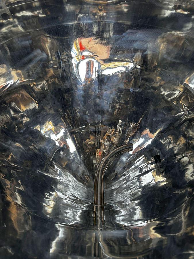 Used (3) Available - Used 7bbl / 217 Gal conical jacketed Glacier Tank fermenters