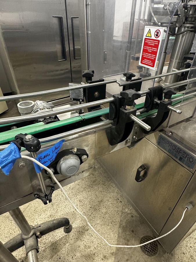 Used Used CIME Gold 6-6-1 Counter Pressure Bottle Filling Line