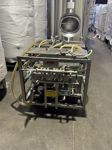 Used DME 4 head manual keg washer
