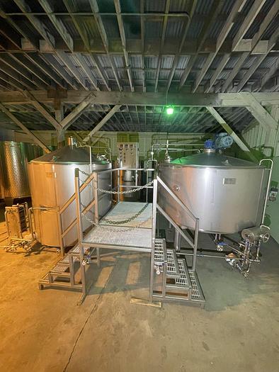 Used Used 30 bbl Criveller Brewhouse