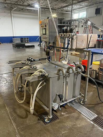 Used Used (2018) Premier Stainless 3 head keg washer