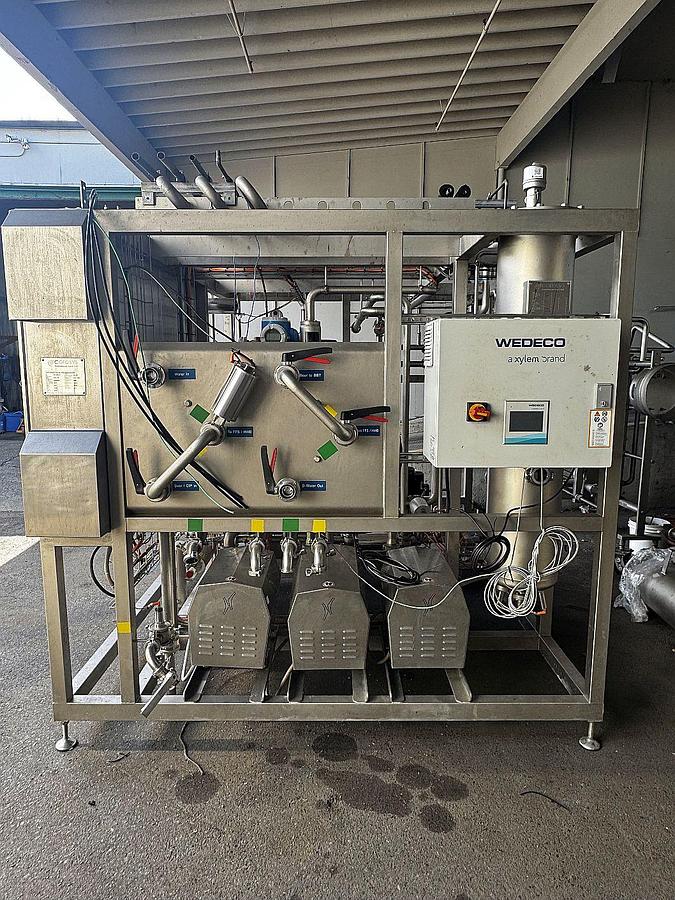 Used 2019 COROSYS FPS/HWD 45 HOT WATER DEAERATION & FLASH PASTRURIZATION SYSTEM