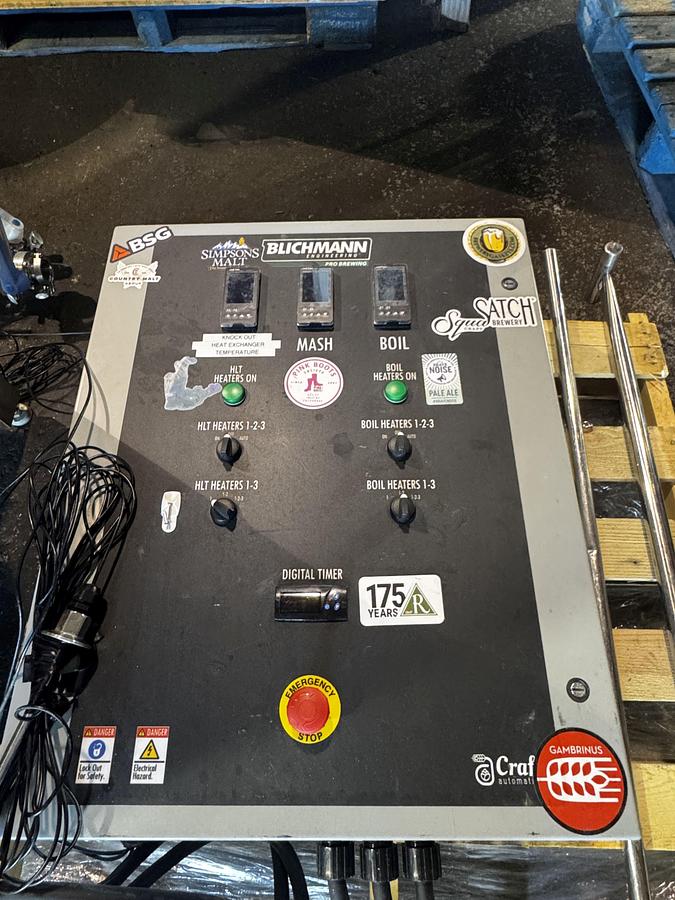 Used Used Blichmann 5bbl electric Brewhouse