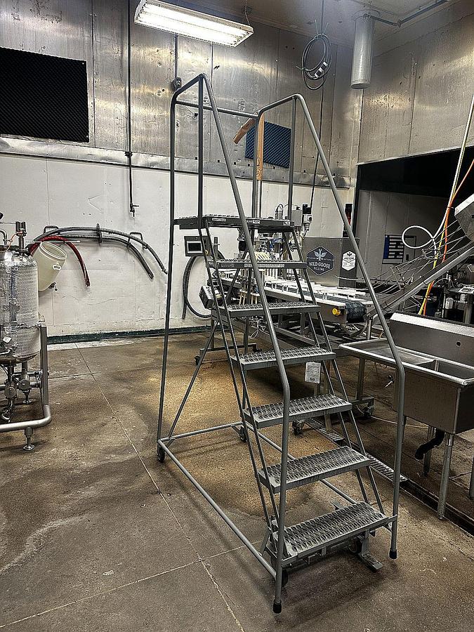 Used Used Wild Goose WG5 Canning line with Depal and Labeler