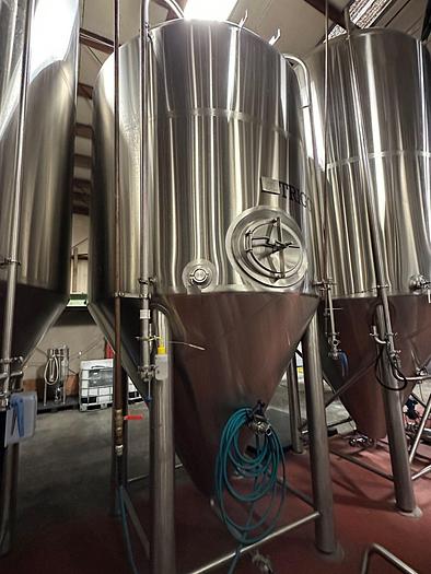 Used 2 available - BSV (Blackstone) 60 bbl unitank fermenter- 1860 Gal usable capacity