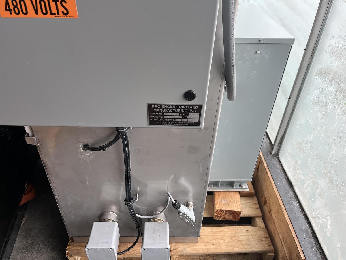 Used Previously purchased (never used) Pro Engineering Single Temp Batch Pasteurizer