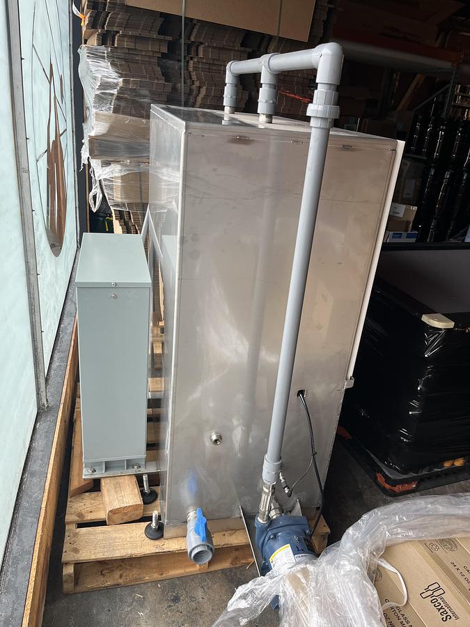Used Previously purchased (never used) Pro Engineering Single Temp Batch Pasteurizer