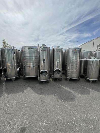 New Stock Letina 265Gal/1000L Closed Top Jacketed Tank