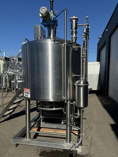 Used Used 10 bbl Direct Fired Skid Mounted Brewhouse