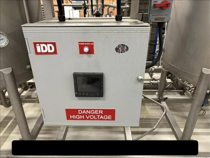 Used Used IDD Skid Mounted Purepass Flash Pasteurizer