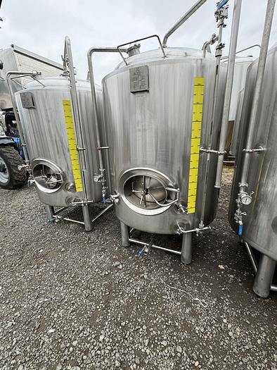 Used (4) Available - Used Cedarstone 10 bbl Jacketed Brite Tanks