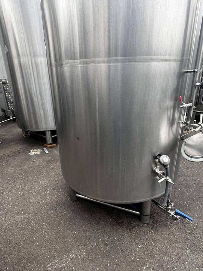 Used (1) Available - Used Premier Stainless 20 bbl / 620Gal jacketed brite tank