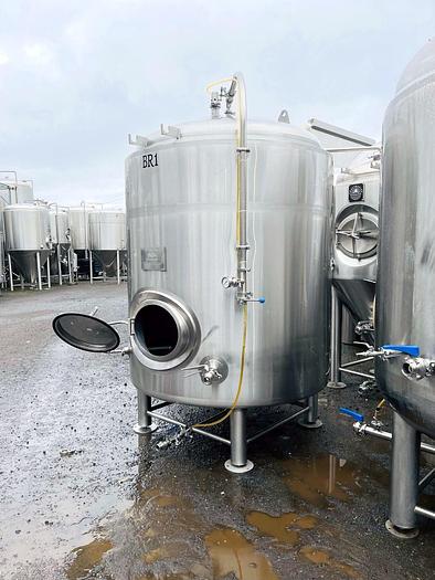 Used (1) Available- Used BSV (Blackstone) 20 bbl/ 620Gal jacketed brite tank
