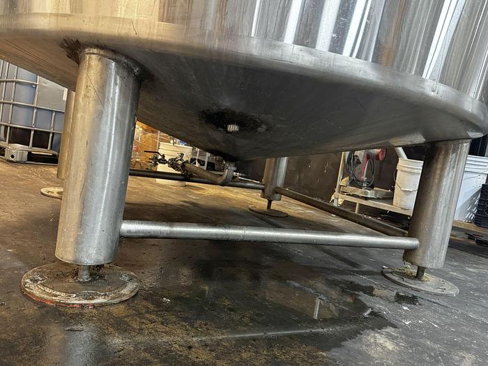 Used (1) available - PBST (Pacific Brew) 60 bbl jacketed brite tank