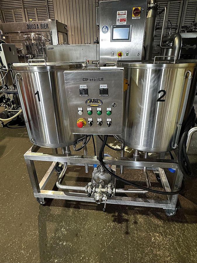 Used Used ABE portable CIP Clean in place cart