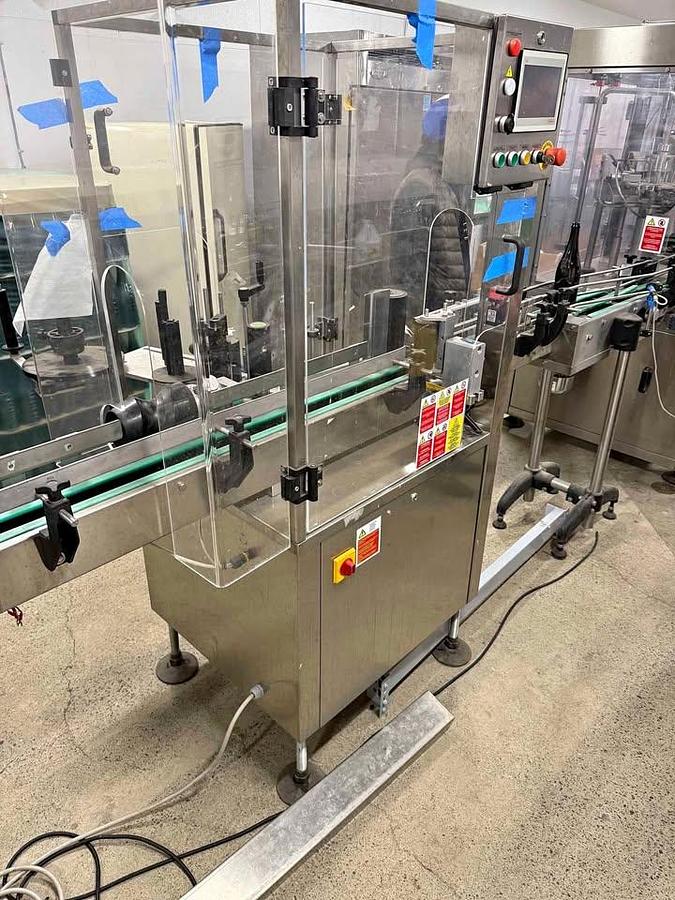 Used Used CIME Gold 6-6-1 Counter Pressure Bottle Filling Line
