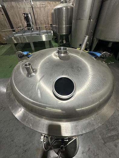 Used USed Premier Stainless 7 bbl Jacketed Brite Tank