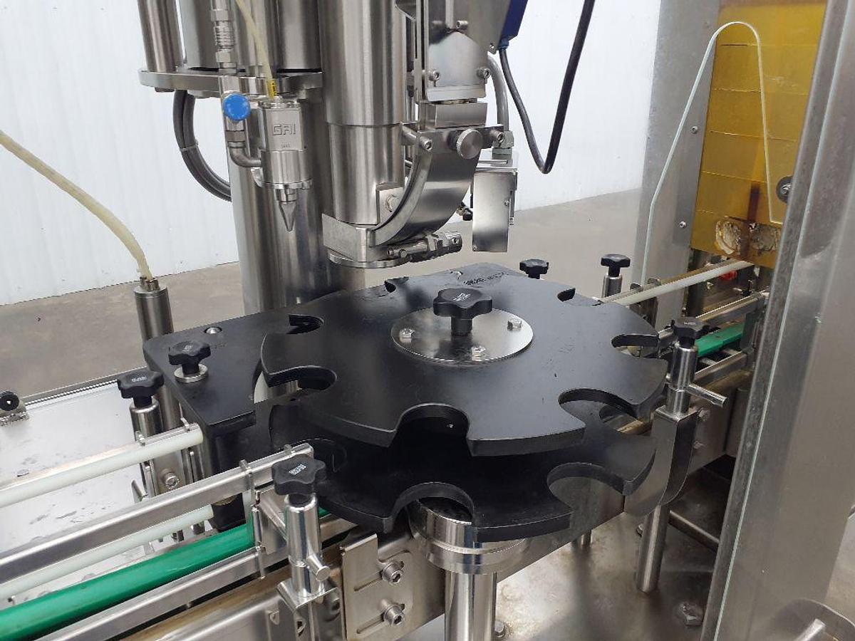 Used Used GAI 3031 FM Bier Monoblock Rinser/Filler/Capper