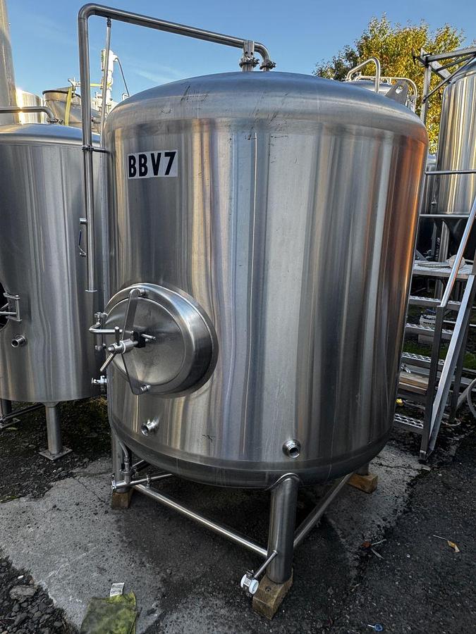 Used Used Premier Stainless 20 bbl / 620Gal Single Wall Storage / Brite Tank