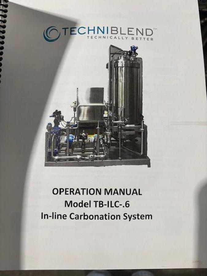 Used Techniblend Procarb Inline Carbonation System