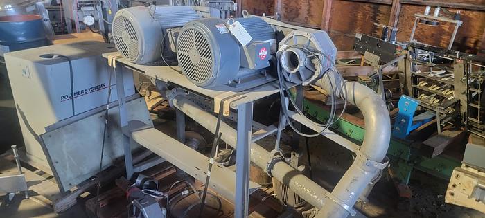 Used Paxton dual pump air knife
