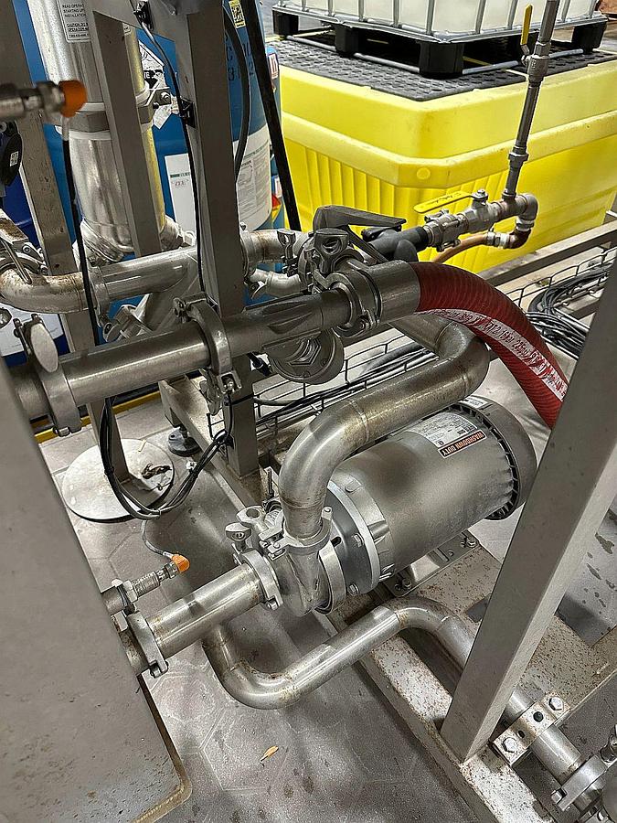 Used Used Jenrey J25P Tunnel Pasteurizer