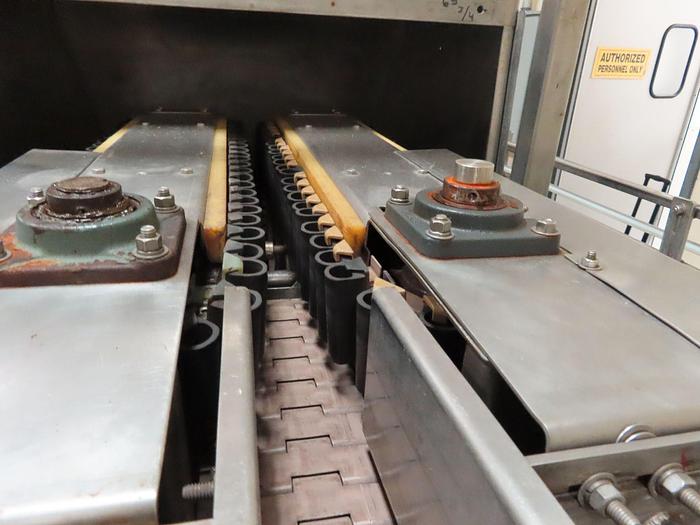 Used BEVCO low level gripper rinser with fallen bottle detector