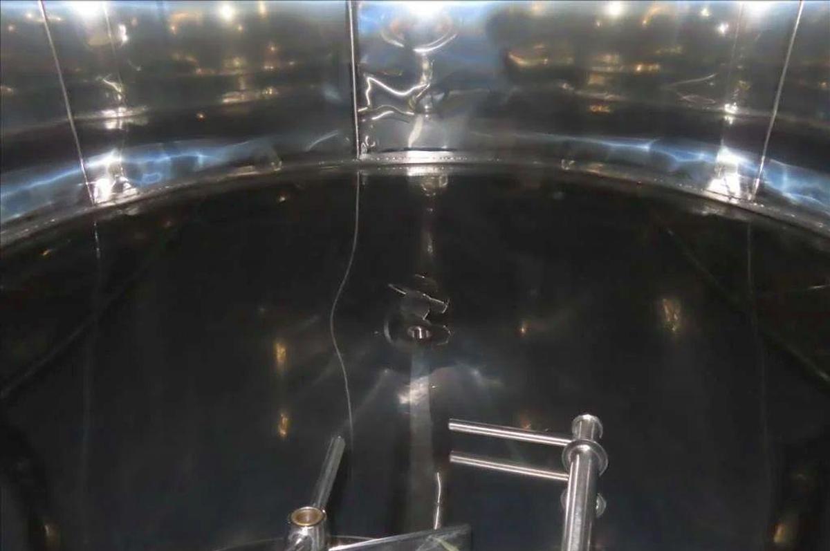 Used (6) Available - Used Letina 12200L / 3220 Gallon jacketed fermenter/ storage tank