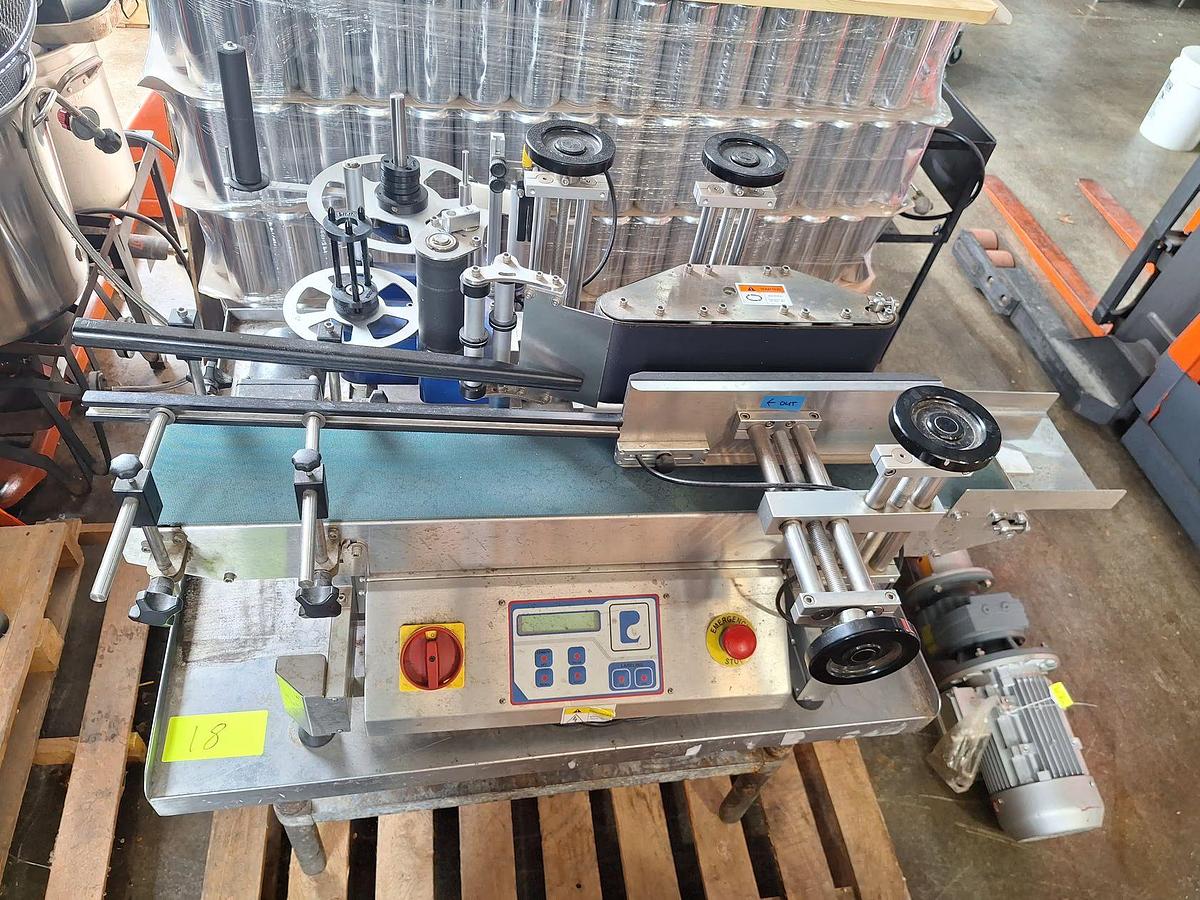 Used Used Pack Leader ELF50 (SPS - 104) Pressure Sensitive Labeler