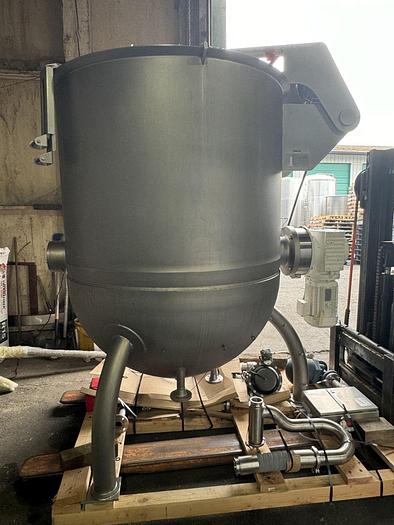 Used 2020 DC Norris Ltd. 600 gallon Hemispherical Kettle (Scrape)