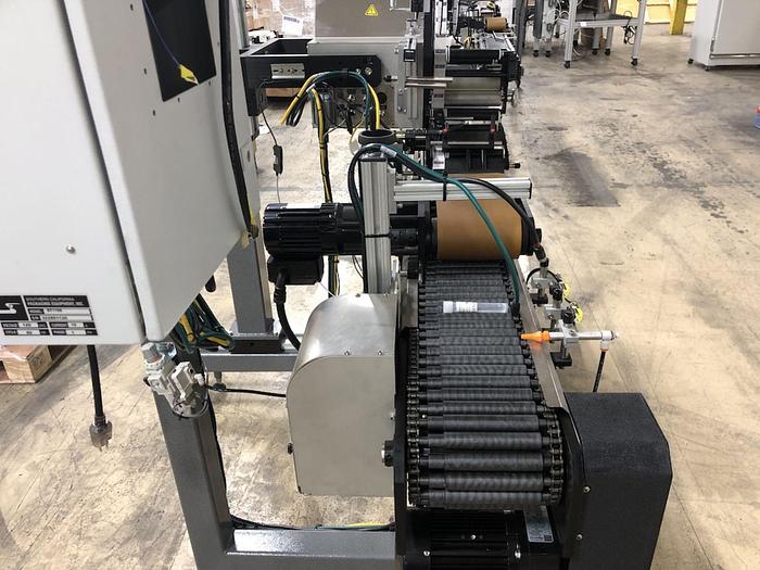 Used Southeern California Packaging Co. ST 1100 Tube Labeler