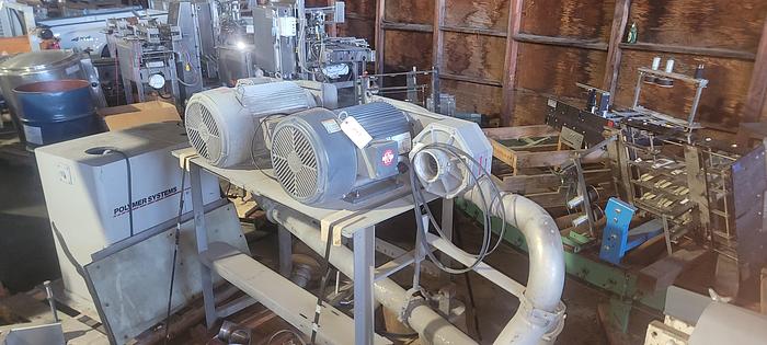 Used Paxton dual pump air knife