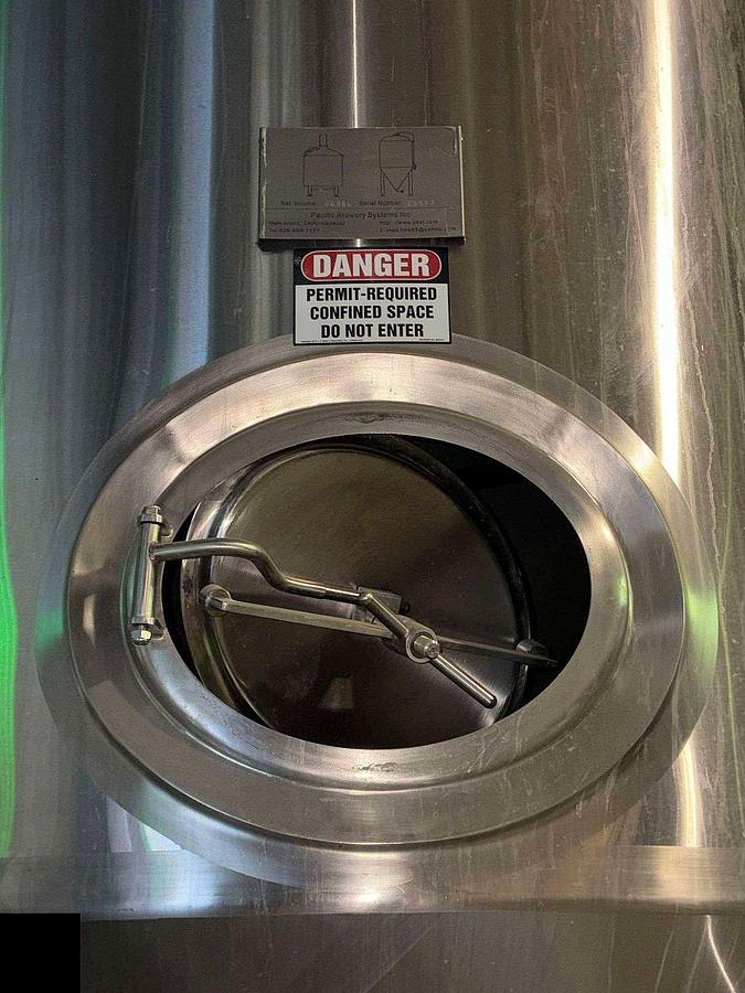 Used (3) available - Used PBST Pacific Brew 60 bbl / 1860 Gal Conical Jacketed Unitank Fermenters