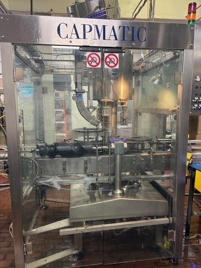 Used MBF Capmatic screw capper  - Stelvin/ropp