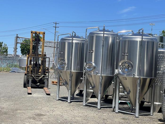 Used (3) Used Prospero SK 15 bbl fermenters