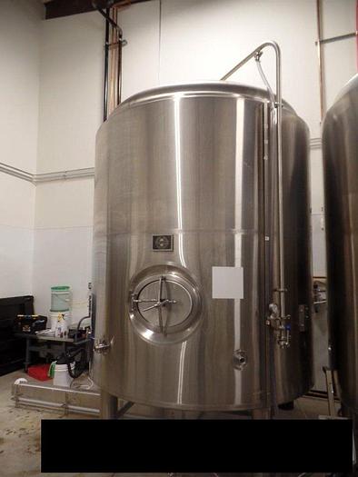 Used (2) Available - Used Craftkettle 60 bbl/ 1860 Gal jacketed brite tanks