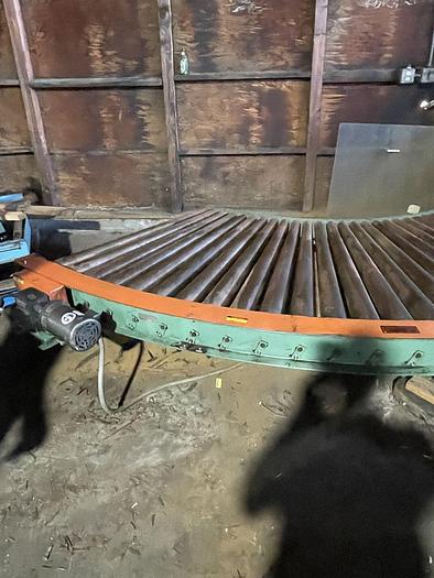 Used Roach 90 Degree Pallet Conveyor