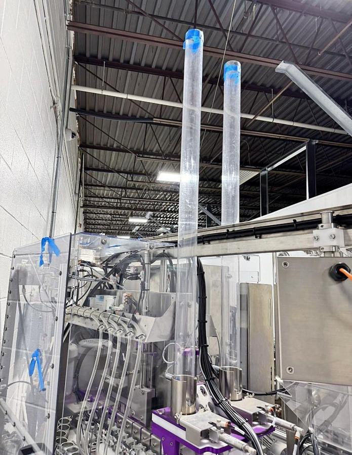 Used Used Twin Monkeys Beverage System Cimarron 10 head dual lane Canning Line