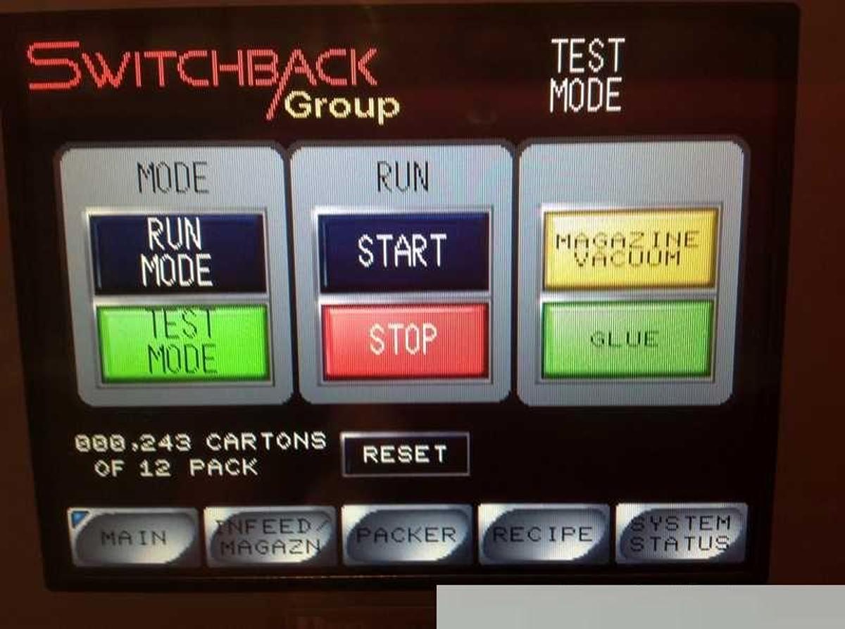 Used Used Switchback Group - Brew Pack Junior AI-2H Cartoner
