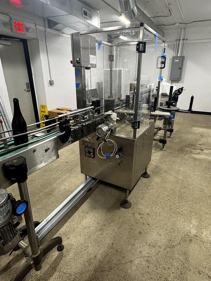 Used Used CIME Gold 6-6-1 Counter Pressure Bottle Filling Line