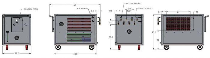 New Stock G&D CH-3/6 Portable Chilling and Heating unit