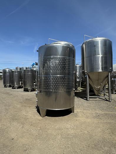 New Stock Letina 1635Gal/6200L Closed Top Jacketed Storage Tank