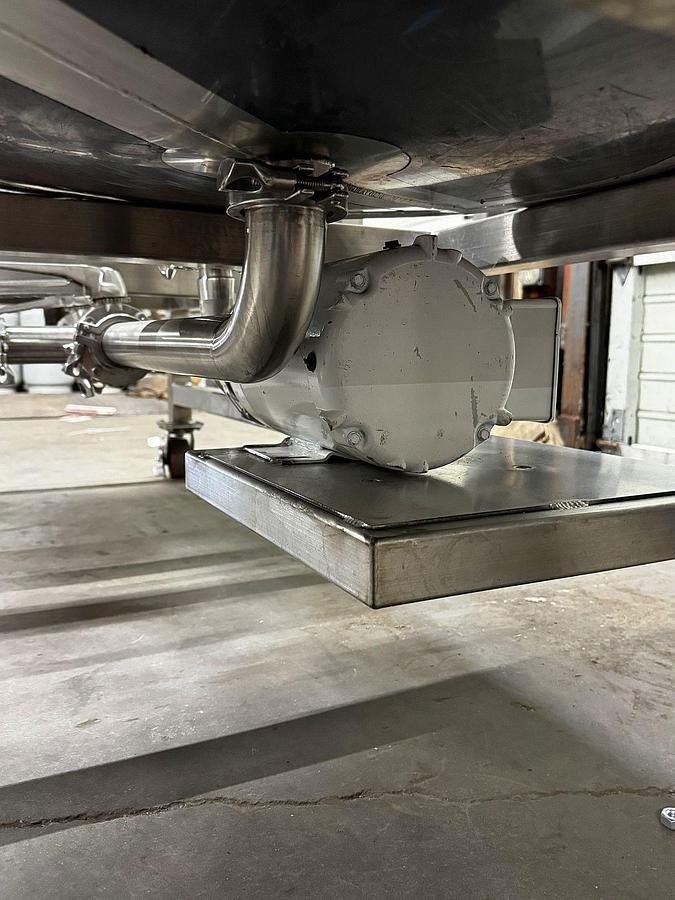 Used Marks Fabrication USA - 2 tank Mobile CIP Skid