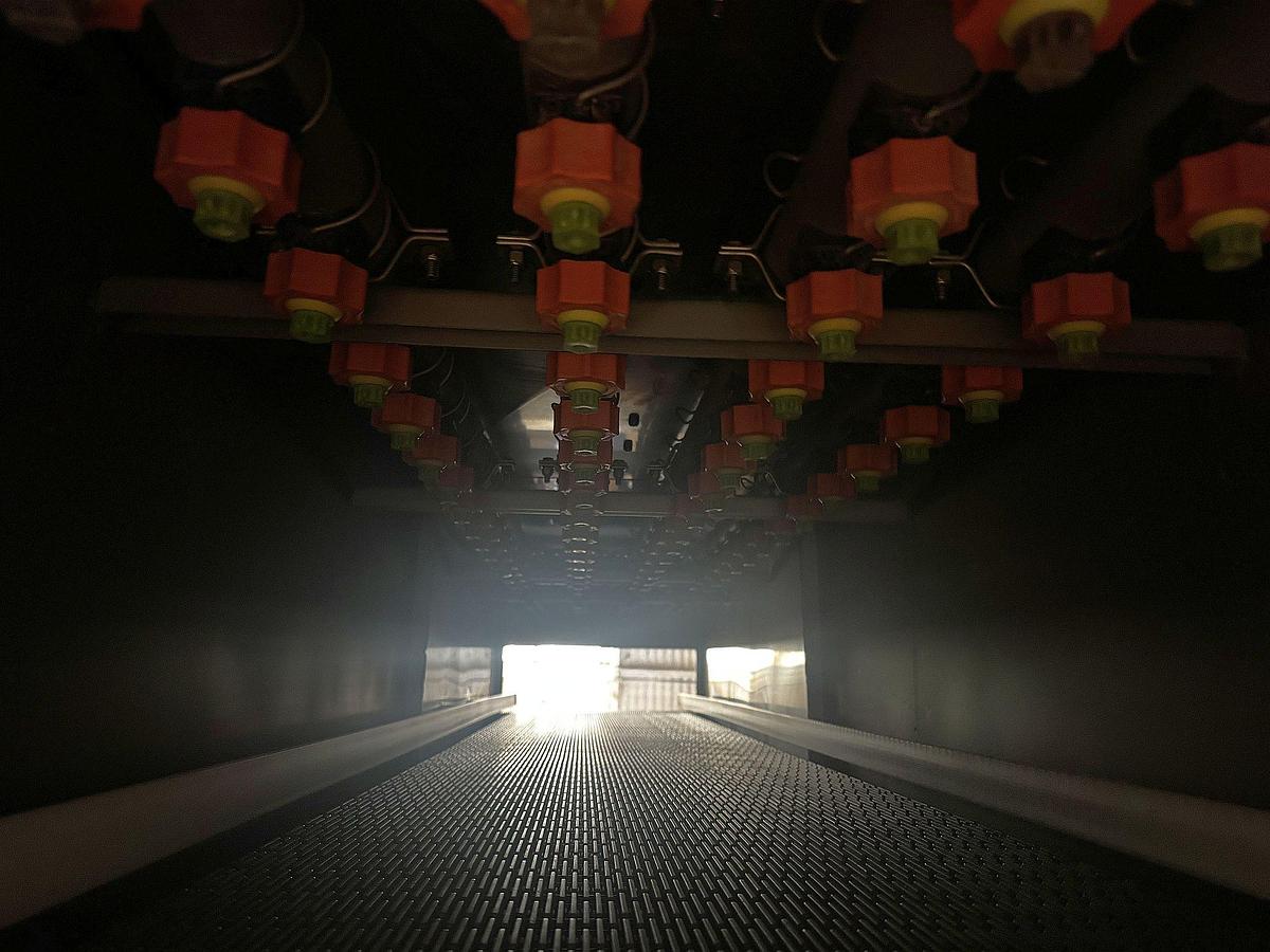 Used Used Jenrey J25P Tunnel Pasteurizer