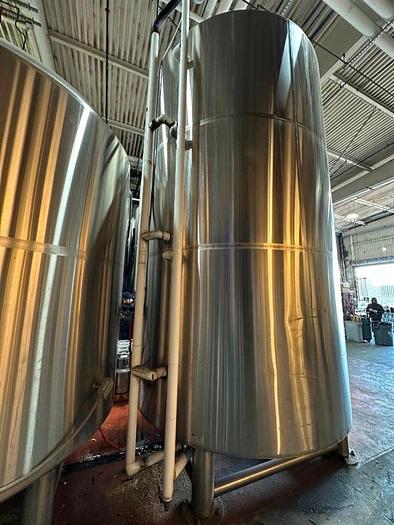 Used Used Marks Fabrication 120bbl / 3720 Gallon jacketed brite tank