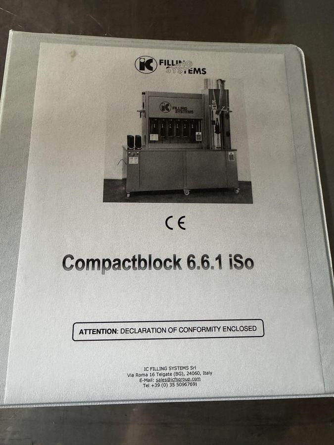 Used Used IC Filling Systems Semi Auto counterpressure bottle filler/ crowner